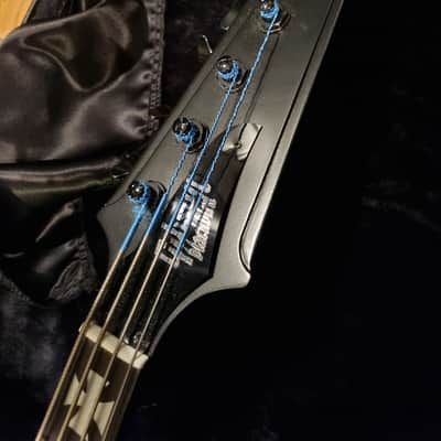 Gibson Nikki Sixx Signature Blackbird Bass 2001 Flat Black image 5