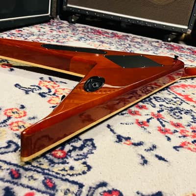2004 B.C. Rich Exotic Pro JR V - Spalted Maple w/ SKB Flight Case image 19