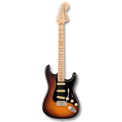 Fender | American Performer | Timber Stratocaster | Pine Electric Guitar | 2 Color Sunburst image 2