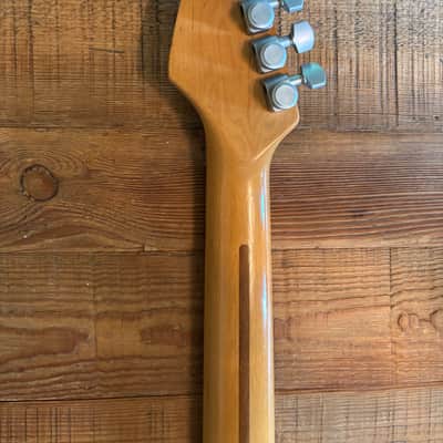 Fender Strat Plus Lace Sensors TBX Wilkinson SPLIT NUT Schallers 1988 - Lake Placid Blue image 9