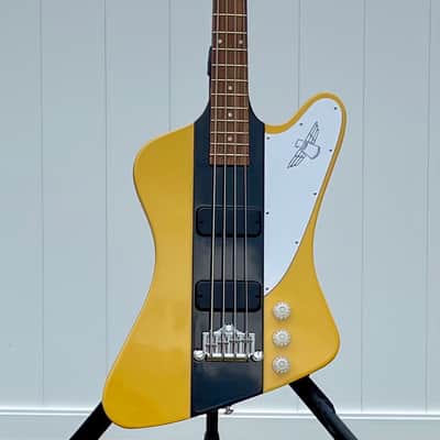 Gibson Thunderbird Bass, Thunderbee Yellow and Black | Factory Modified image 1