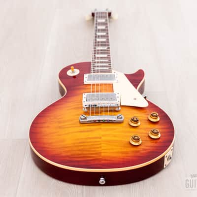 2019 Gibson Custom Shop Historic 1959 Les Paul Standard R9 60th Anniversary Factory Burst VOS w/ Case, CoA, Tags image 11