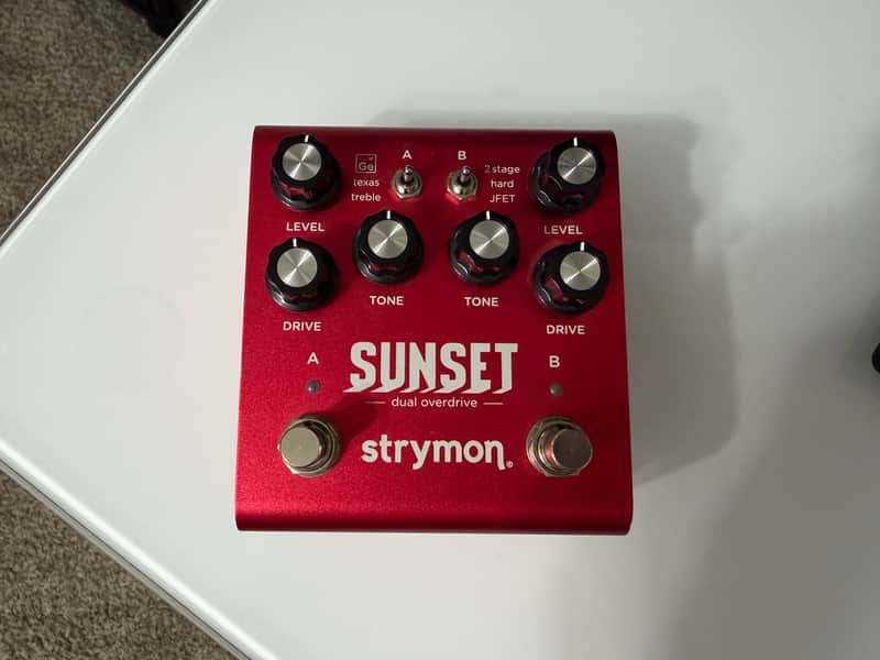 Strymon Sunset Dual Overdrive 2017 - Present - Red image 1