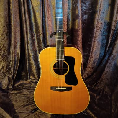 Guild D-50 Dreadnought Acoustic 1974 One Owner! Highly Figured Rosewood Back image 12