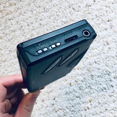 KENWOOD CP-K5 Walkman Cassette Player, Excellent Cool Gun Black ! For Display or Repair ! image 6