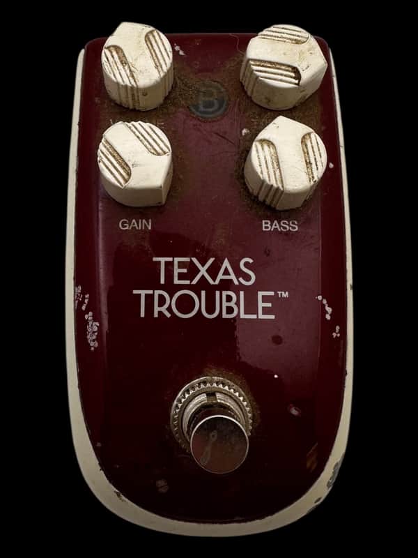 Danelectro Billionaire Texas Trouble Overdrive 2018 - Red/Cream X5486 image 1