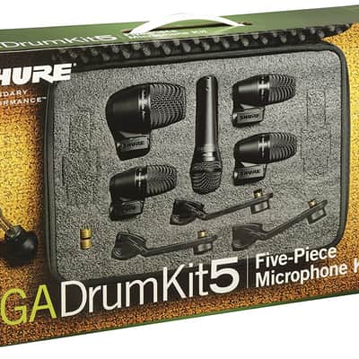 Shure PG ALTA 5-Piece Drum Microphone Kit for Performing and Recording Drummers - Includes Mics, Mounts and Cables with options for Kick Drum, Snare and Tom (PGADRUMKIT5) image 3