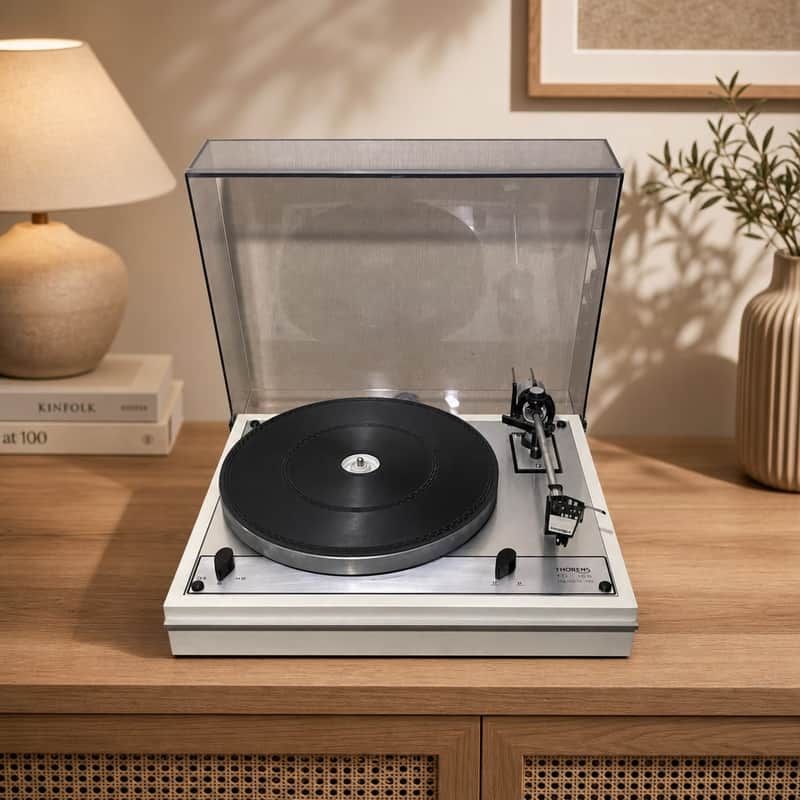 THORENS TD-165 SPECIAL Rare Vintage Turntable Tested Belt Drive Warranty image 1