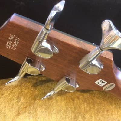 Boulder Creek Left Handed EBR3-N4L 4 String Fretted Electric Bass Guitar - With Bag image 16
