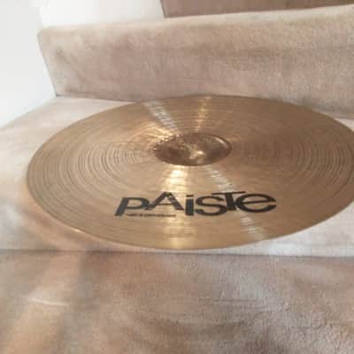 Paiste Twenty series 20 inch ride cymbal raw bell super clean excellent condition! image 7