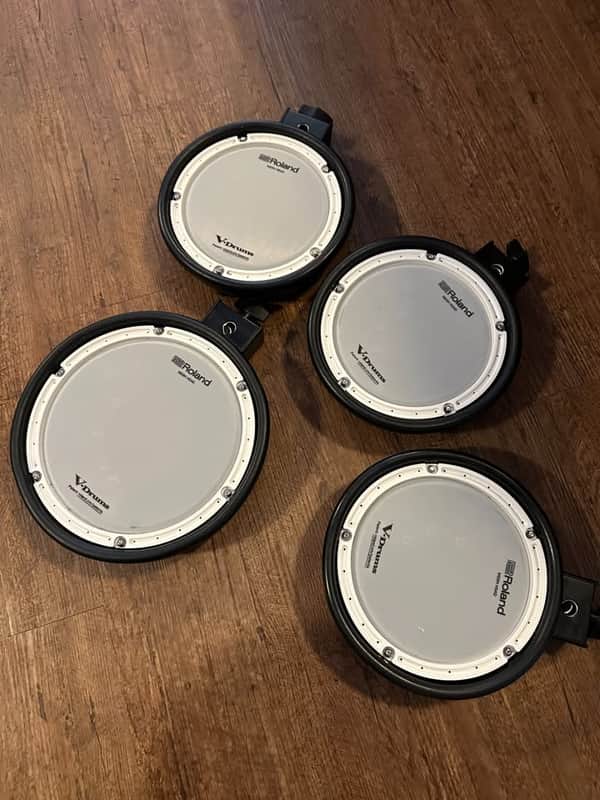 4 Roland (1)PDX-8 and (3)PDX-6 Drum pads set image 1