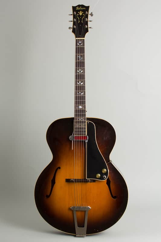 Gibson L-7 Arch Top Acoustic Guitar (1937), ser. #94752, brown hard shell case. image 1