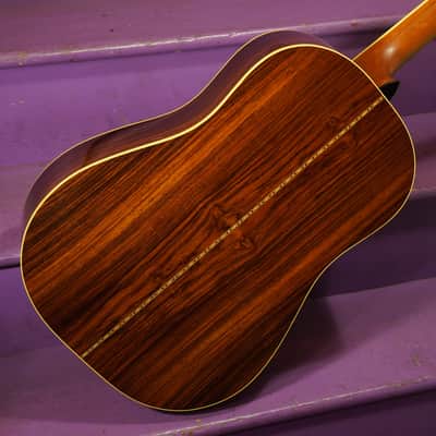 2008 Gallagher G-70M 12-Fret Madagascar Rosewood Dreadnought Guitar (VIDEO! Ready to Go) image 10