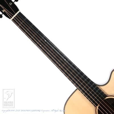 SANTA CRUZ OM Cutaway Custom Figured Mahogany (Short Scale) w/Raptor System EQ 2024 image 5