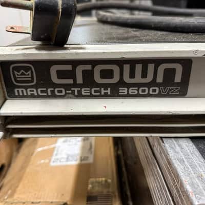 Crown Macro-Tech 3600VZ image 4