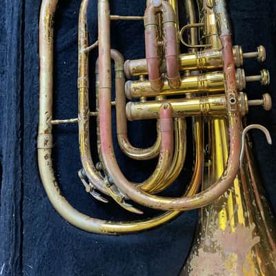 king 1122 mellophone (marching french horn) image 5