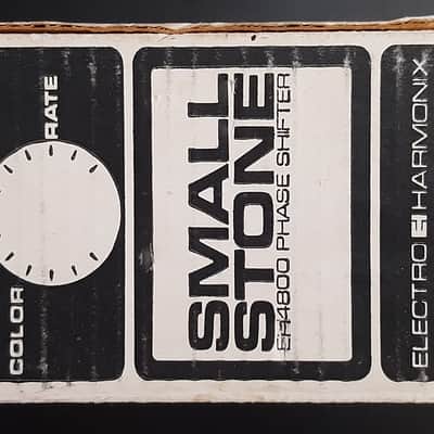 1978 - Boxed Vintage Electro-Harmonix Small Stone EH4800 Phase Shifter V3 1979 - 1982 - Black/Orange - 1982 - Black/Orange image 11