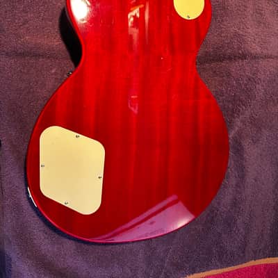 2014 Epiphone 1960 Les Paul Standard Tribute Plus - Cherry Sunburst image 19