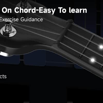 PopuMusic Populele 2 Smart Concert Ukulele - 23" Carbon Fiber with 72 LED Lights, Free Online Lessons & Song Library, Auto-Tuner, Includes Gig Bag, Strap, Nylon Strings & Picks for Family Fun,Travel & Gifts image 6