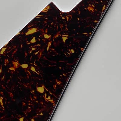 For Fit Gibson Epiphone Les Paul LP P90 Style Guitar Pickguard 4 Ply Brown Tortoise image 3