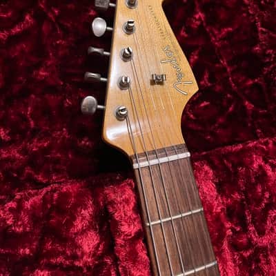 Fender Custom Shop ‘64 Stratocaster Journeyman Faded Aged Sonic Blue image 3