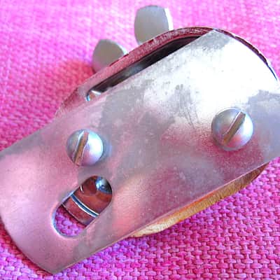Slingerland Bass Drum Spur Leg Mount Bracket, Thin Spur (Left Side) - Vintage (USED) image 4