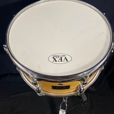 Vex - 6.5x14" Pro Vented 20-Ply Maple Snare Drum Early/Mid-2000s - Natural Maple image 3
