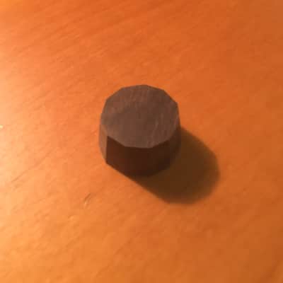 Guilford Guilford Brazilian Rosewood 11 sided Facet Cut Tapered knob for volume/ tone - 6mm bore. image 1