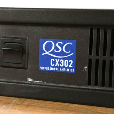 QSC CX302 2-Channel Power Amplifier CG0127H image 5