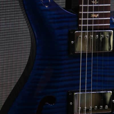 PRS Hollowbody II 20th Anniversary 2005 - Whale Blue image 3