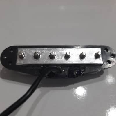 MINI P90 Mk III - Handmade Strat sized Neodymium COIL TAP Pickup for Bridge position. image 6