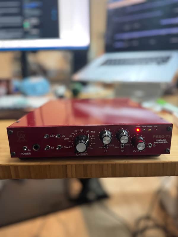 Golden Age Project PREQ-73 Preamp with Two Band EQ 2010s - Red image 1
