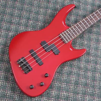 2000 DeArmond by Guild Pilot 4 String Bass Red! w/gigbag image 2