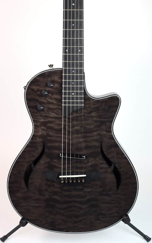 Used 2022 Taylor T5Z Limited Quilt Maple Top Shark Grey image 1