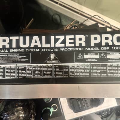 Behringer Virtualizer Pro Effects Rack Unit 2000 image 8