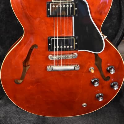 Gibson ES-335 60’s Reissue with Block Inlays 2012 Antique Cherry 1960 RI ES 335 image 4
