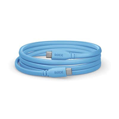 Rode NT-USB Mini USB Microphone for Podcasting, Streaming, Gaming and Vocal Recording with Rode SC17-Blue USB-C to USB-C Cable (5') image 7