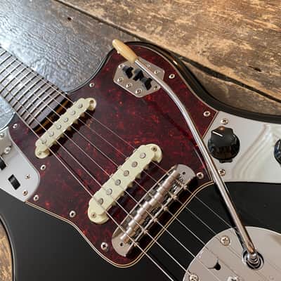 Fender Japan Rare Alder Jaguar Reissue MIJ Piano Black w/ Matching Headstock MIJ Japan 2024 image 6