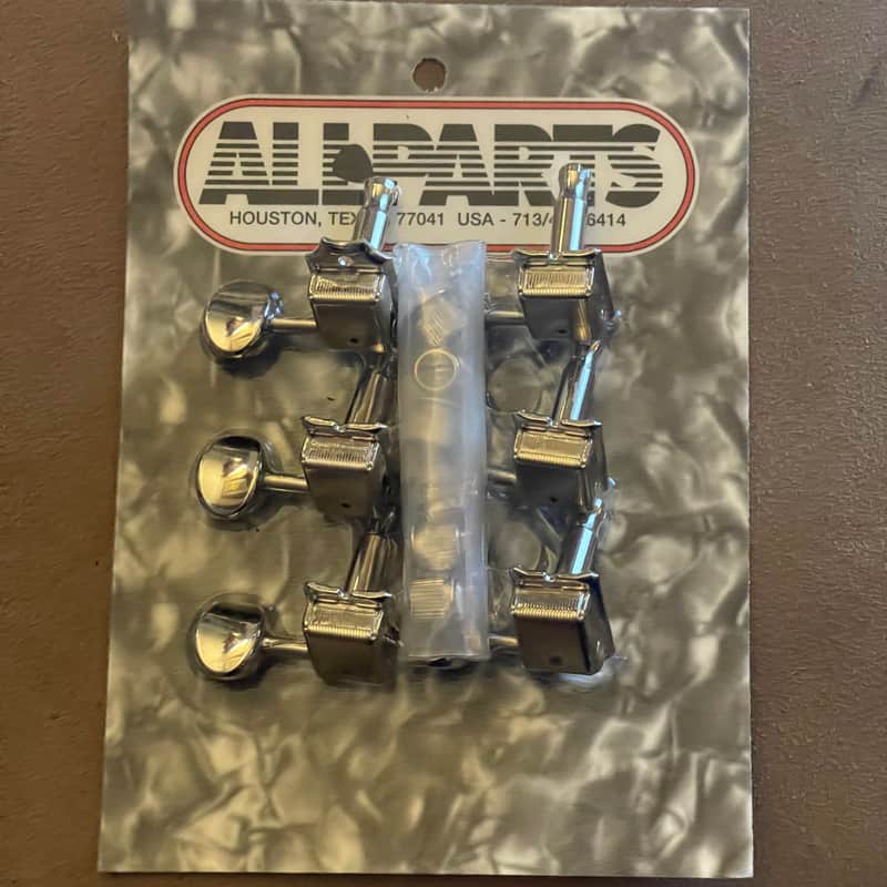 Allparts TK-0880-001 6 Inline Strat Tuners