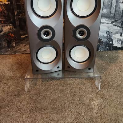 Onkyo Onkyo SKF-550F are wired, 3-way front/left-right satellite speakers 90s  - Black image 3