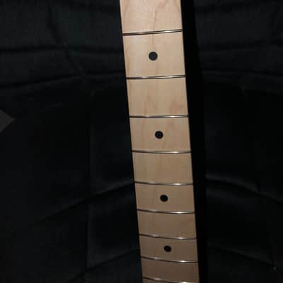 Allparts Made in japan stratocaster maple large headstock guitar neck image 3