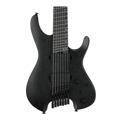 Ibanez QX527BWK Q Standard 7str Electric Guitar w/ Bag - Weathered Black image 4