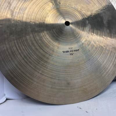Paiste 14" Masters Series Thin Hi Hats image 4
