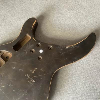 Vintage Brown 4 String Bass Solid Body DIY Project image 7