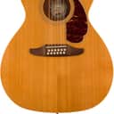 Fender Villager 12-String Acoustic Guitar. Walnut Fingerboard, Tortoiseshell Pickguard, Aged Natural