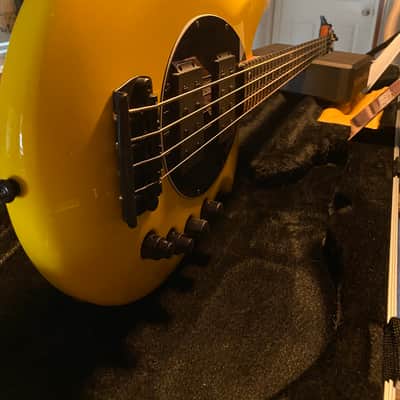 2019 Ernie Ball Music Man Bongo HD Yellow image 2