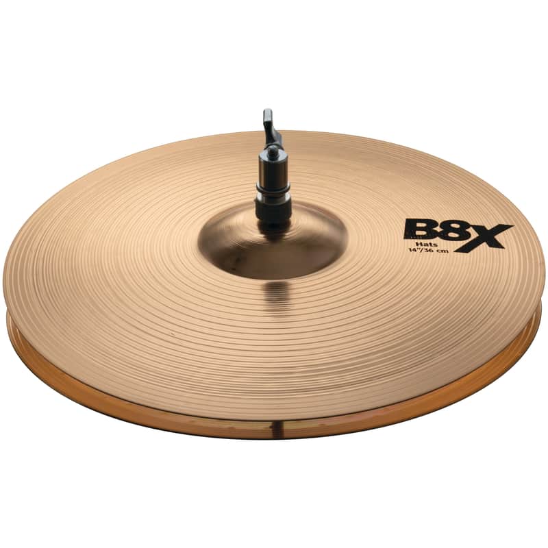 Sabian B8X Hi-Hat Cymbals, 14 Inch, Pair image 1
