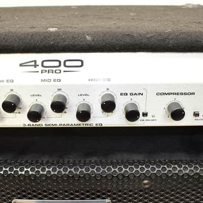 2003 Fender 400 PRO 350W 2x10 Bass Combo Amp TUNER NOT INCLUDED Bild 8