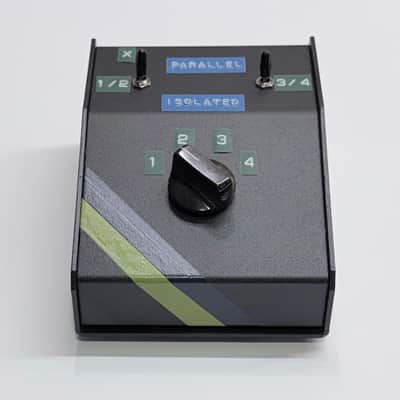 4x1 PARALLEL BLOCK - Guitar Amp Speaker Selector / Combiner - Black, Custom - Made to Order, Series Versions Available image 9