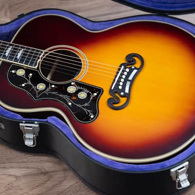 2025 Epiphone Inspired by Gibson Custom Pre War SJ-200 Rosewood Left Handed image 11